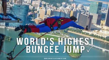 World's Highest Bungee Jump - Macau