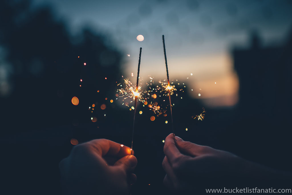 No resolutions - Make a bucket list