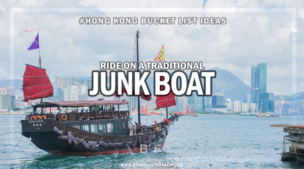 Hong Kong Bucket List - Junk Boat