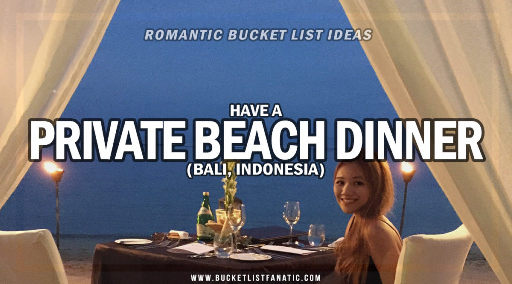 Private Beach Dinner - Romantic Experiences Around the World