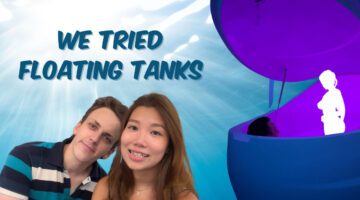 Float in a sensory deprivation tank